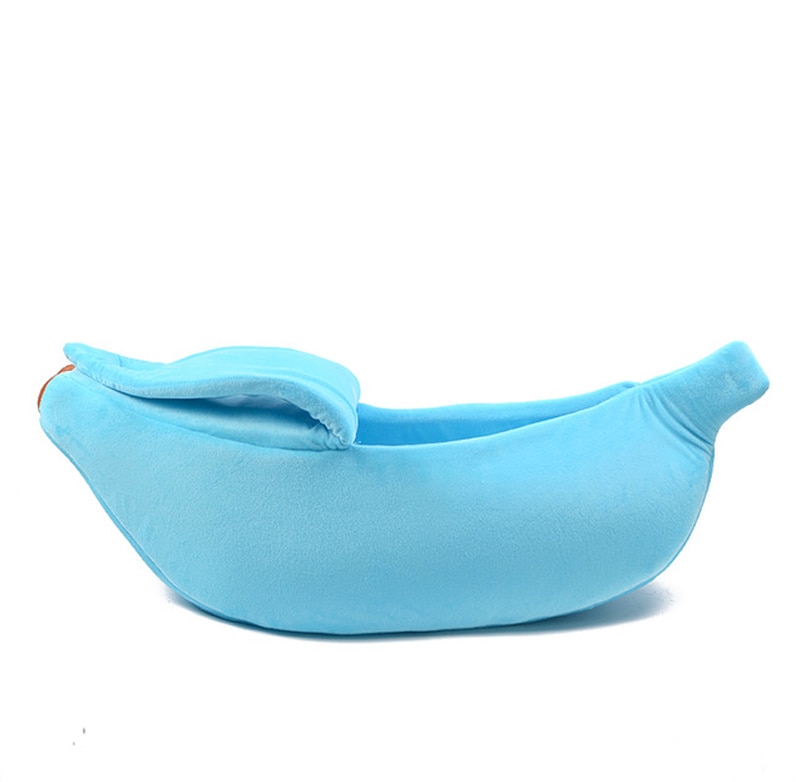 Funny Banana Cat Bed House Cute Cozy Cat Mat Beds Warm Durable Portable Pet Basket Kennel Dog Cushion Cat Supplies Multicolor | Fugo Best