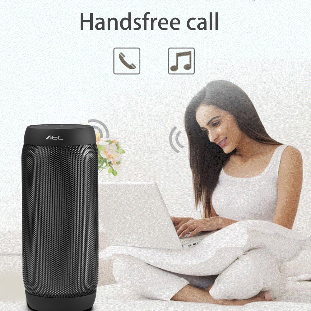 Portable Bluetooth Speaker Waterproof Subwoofer 8D Surround Loudspeake TF Card/AUX /FM Radio /Call For Outdoor Sport | Fugo Best