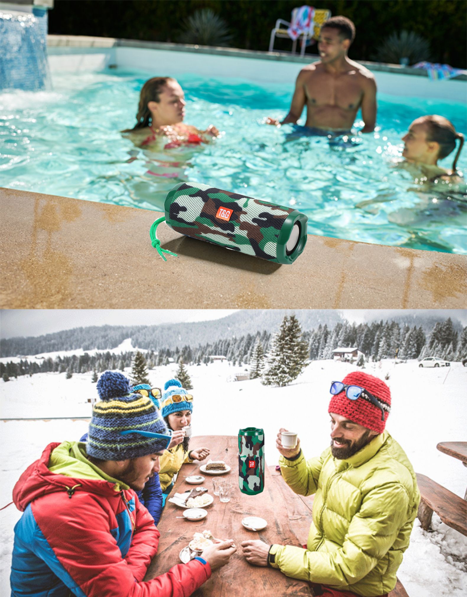 YABA bluetooth speaker stereo bass dual diaphragm system soundbox waterproof caixa de som FM radio enceinte bluetooth | Fugo Best