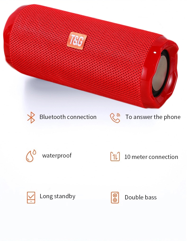 YABA bluetooth speaker stereo bass dual diaphragm system soundbox waterproof caixa de som FM radio enceinte bluetooth | Fugo Best