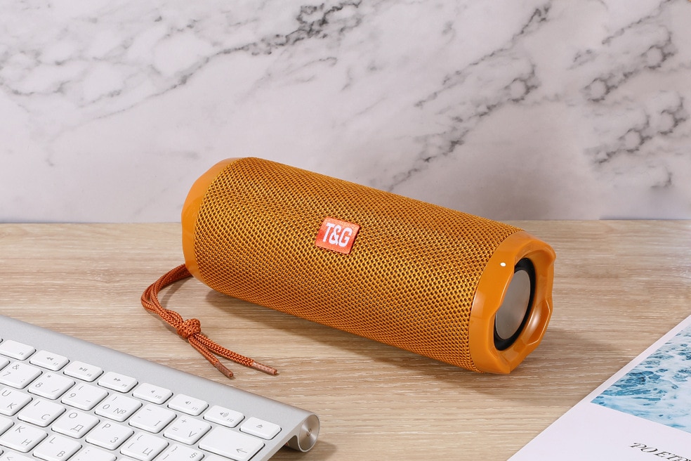 Bluetooth Speaker Outdoor Waterproof Portable Wireless Sound Column Speaker Box Supports TF Card FM Radio Mobile Phone Computer | Fugo Best