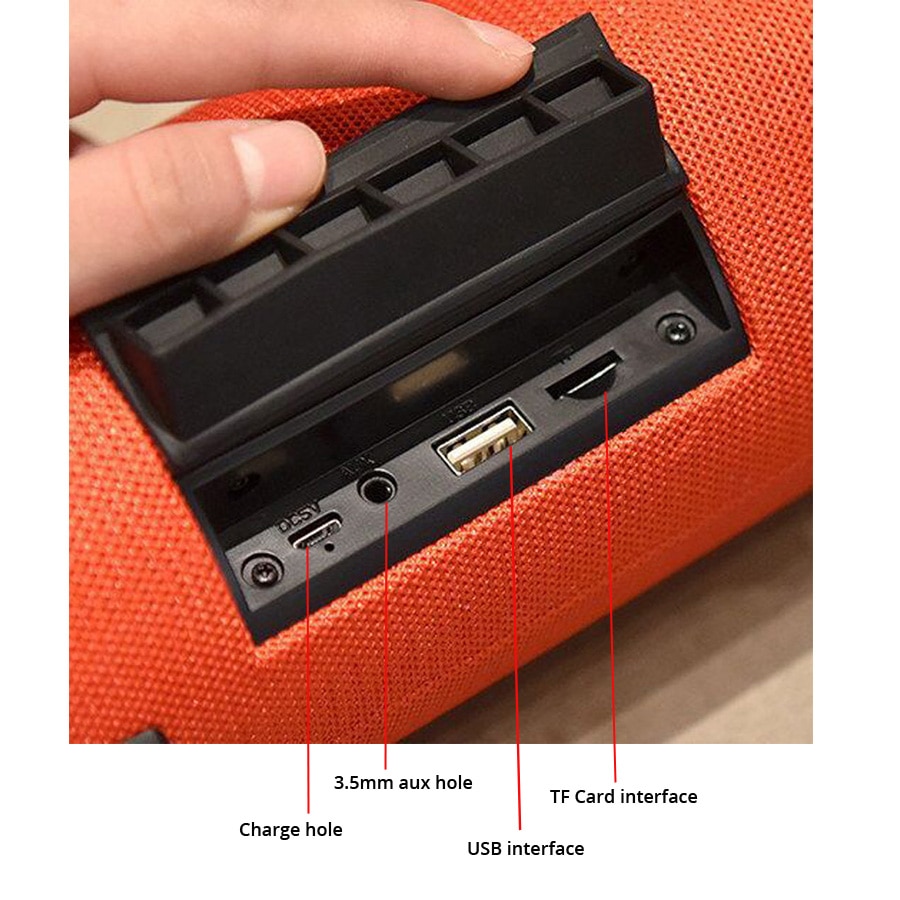 High Power 40W Bluetooth Speaker Bass Portable Column Wireless Stereo Subwoofer Music Playe Center With 3600mAh Battery Soundbox | Fugo Best