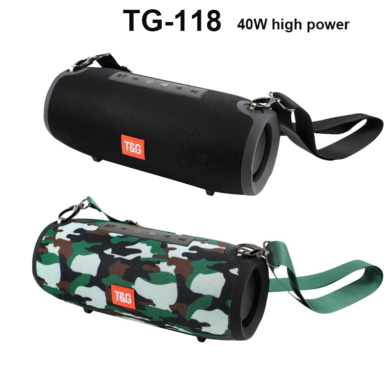 High Power 40W Bluetooth Speaker Bass Portable Column Wireless Stereo Subwoofer Music Playe Center With 3600mAh Battery Soundbox | Fugo Best
