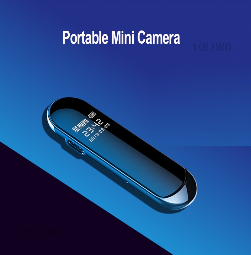 New Arrival Awesome Mini FHD Camera With Display Back Body Clip Design Video Voice Recorder Wearable Sport DV DVR Metal | Fugo Best