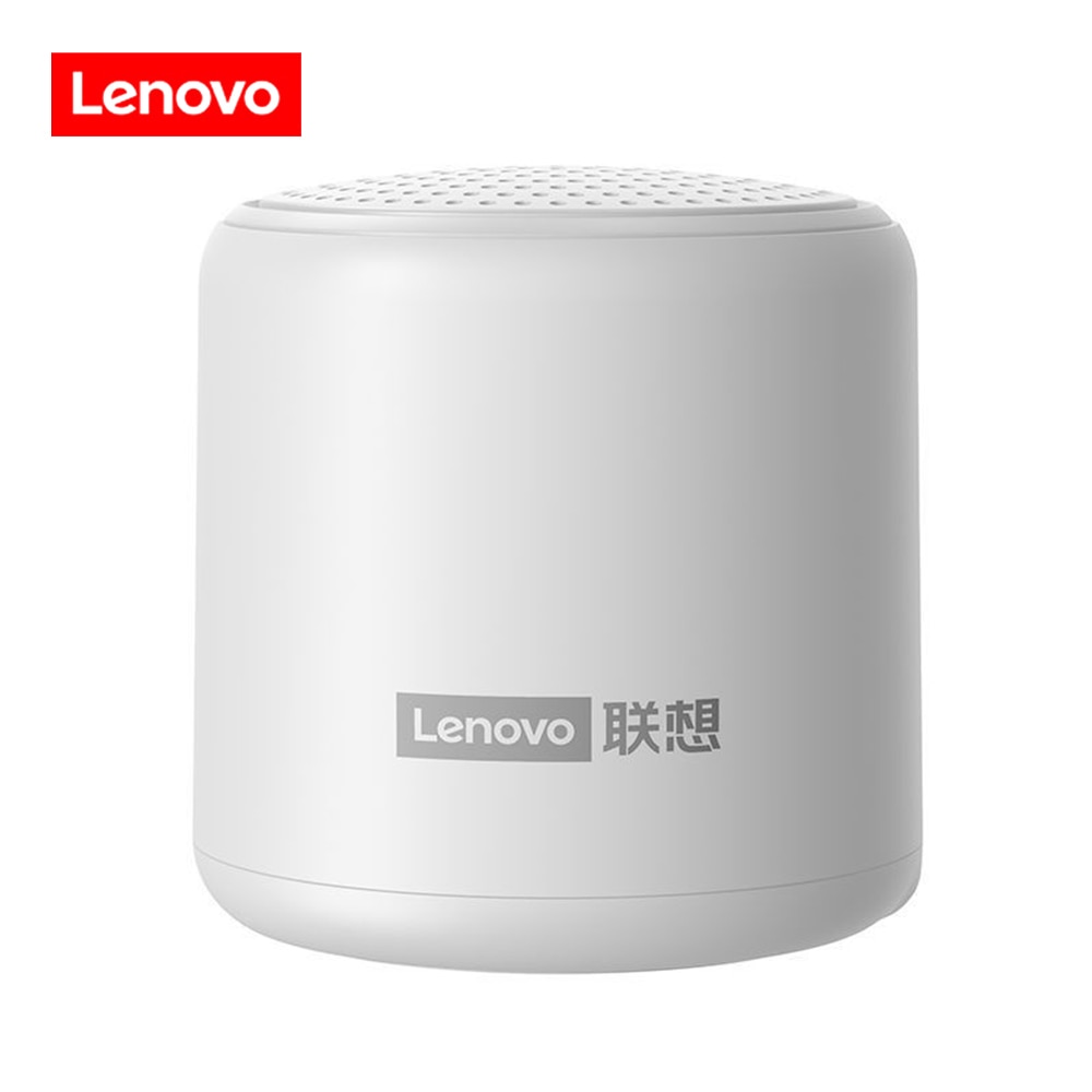 Lenovo L01 Mini Wireless Bluetooth 5.0 Speaker TWS Connection Outdoor Portable Speaker Hands-free with Mic USB Sound Box | Fugo Best