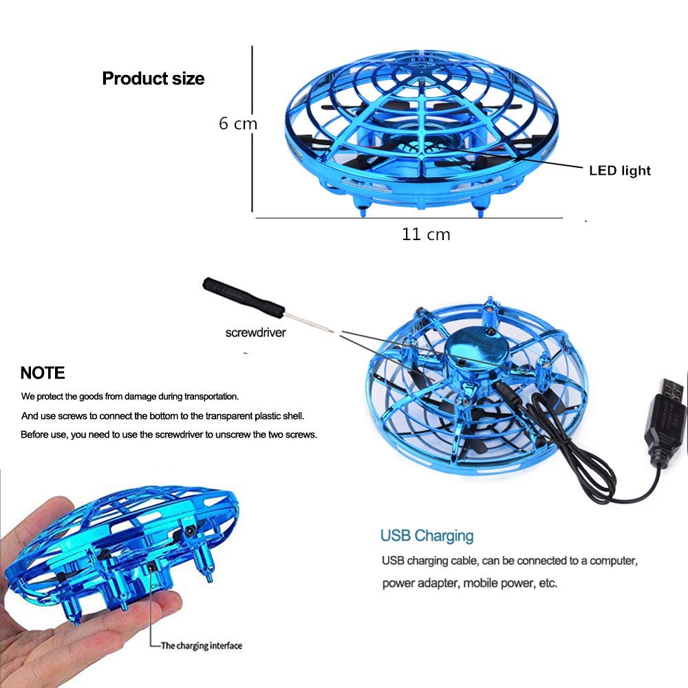 Mini Helicopter UFO RC Drone Infraed Hand Sensing Aircraft Electronic Model Quadcopter flayaball Small drohne Toys For Children | Fugo Best