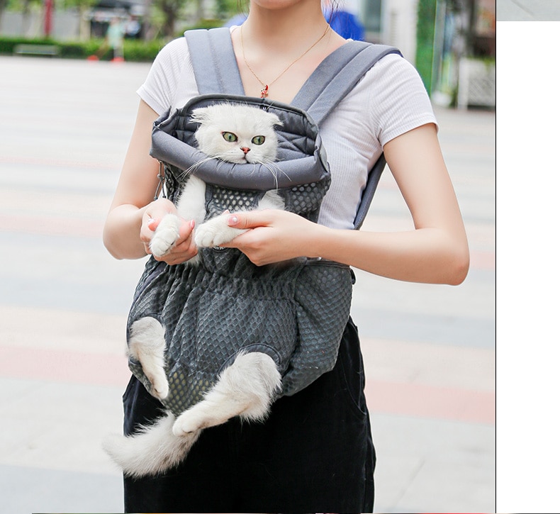 Pet Dog Carrier Mesh Breathable Bag Cat Backpack for Traving Shopping Carring Bag Products for Dogs Anilmal Transport Carrier | Fugo Best