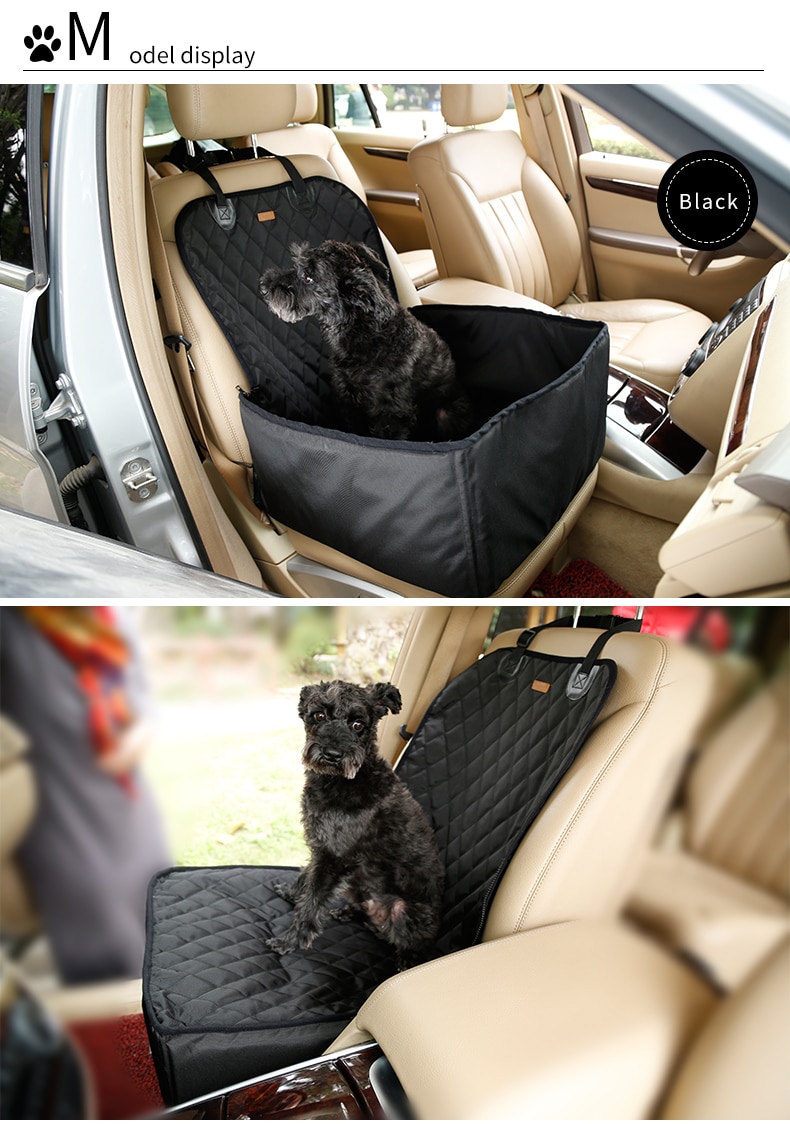 Dog Car Seat Cover Travel Pet Carriers Folding Hammock Bag Carrying For Cats Dogs transportin perro autostoel hond | Fugo Best