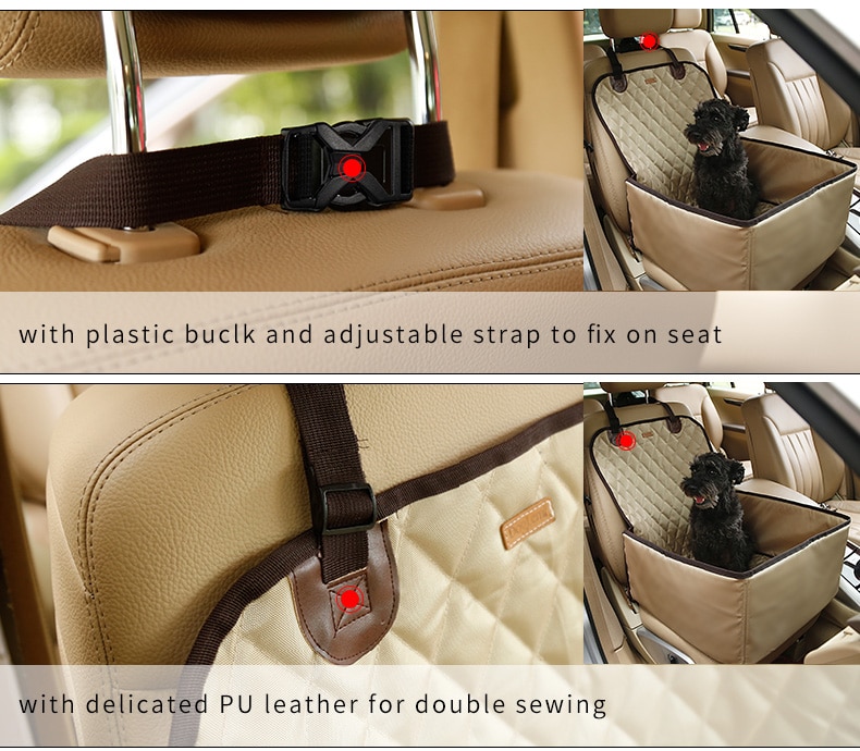 Dog Car Seat Cover Travel Pet Carriers Folding Hammock Bag Carrying For Cats Dogs transportin perro autostoel hond | Fugo Best