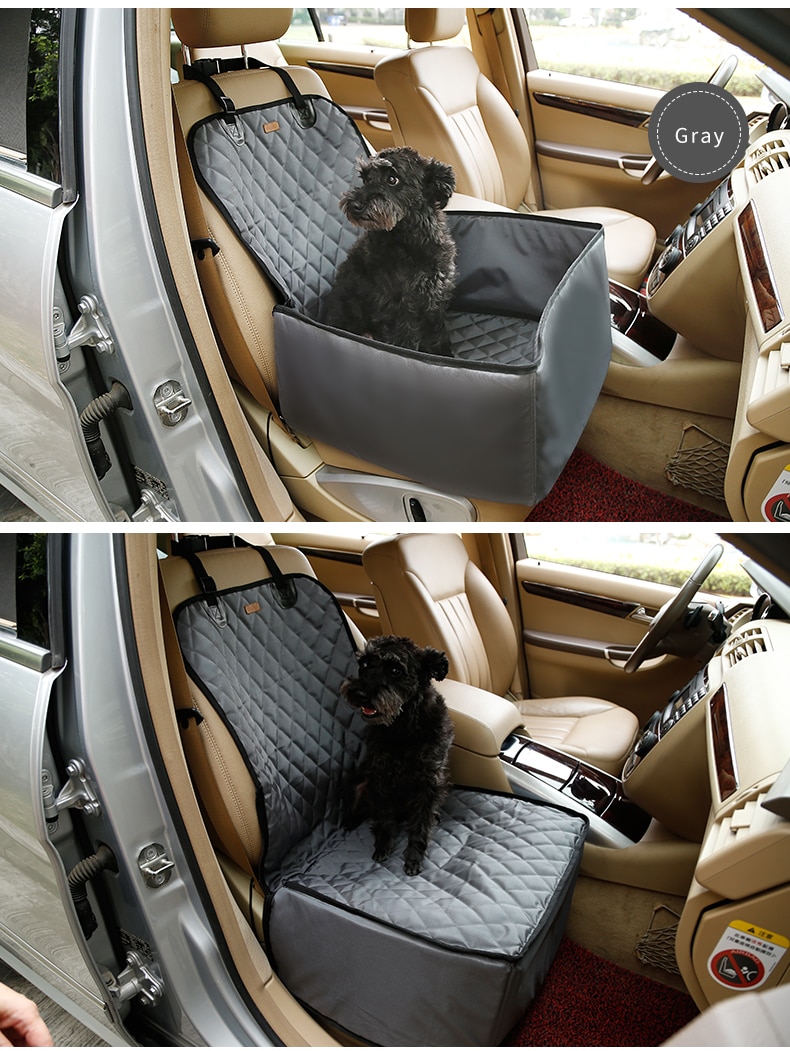 Dog Car Seat Cover Travel Pet Carriers Folding Hammock Bag Carrying For Cats Dogs transportin perro autostoel hond | Fugo Best