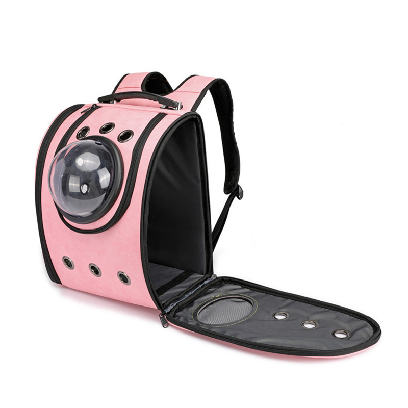 Cat Carrier Bags Breathable Pet Backpack Small Dog Cat Carriers Travel Space Capsule Cage Pet Transport Bag Carrying For Cats | Fugo Best