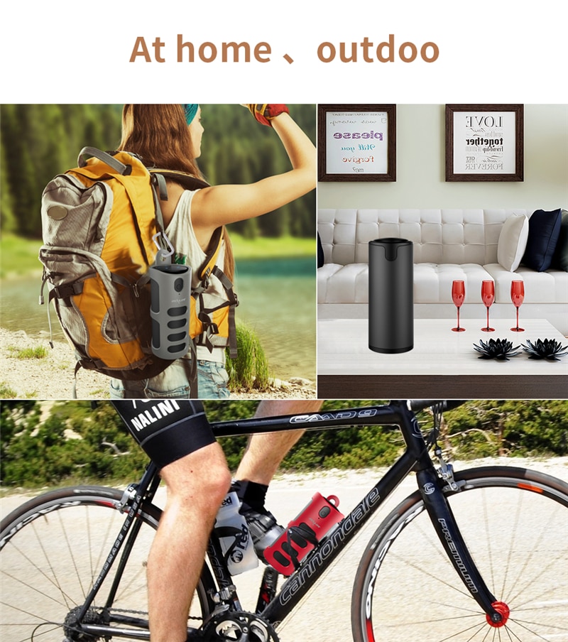 ZEALOT S8 Wireless Bluetooth Speakers Outdoor Column HIFI Stereo Subwoofer Music Box Portable high-power Speaker Support TF card | Fugo Best