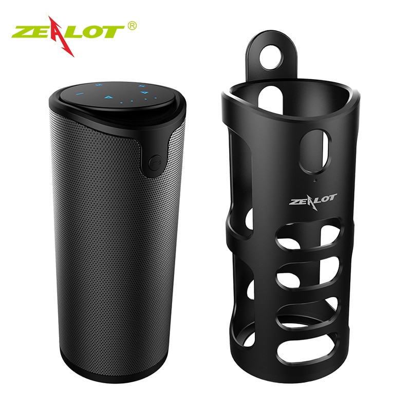 ZEALOT S8 Wireless Bluetooth Speakers Outdoor Column HIFI Stereo Subwoofer Music Box Portable high-power Speaker Support TF card | Fugo Best