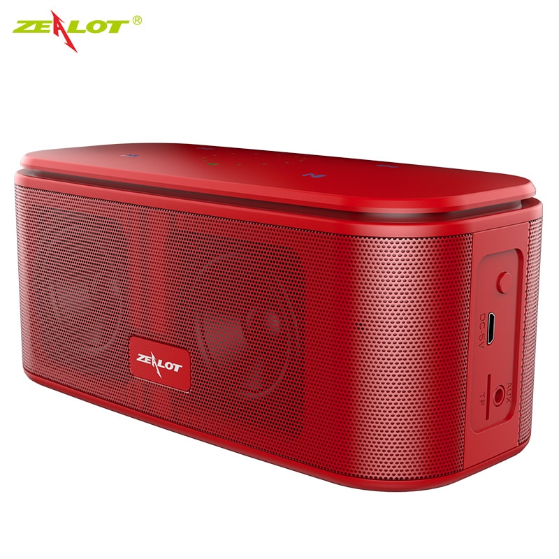 ZEALOT S25 Bluetooth Speaker 3W Portable Speakers Colums Deep Bass Soundbar with IPX6 Waterproof,for Siri,SoundPulse | Fugo Best