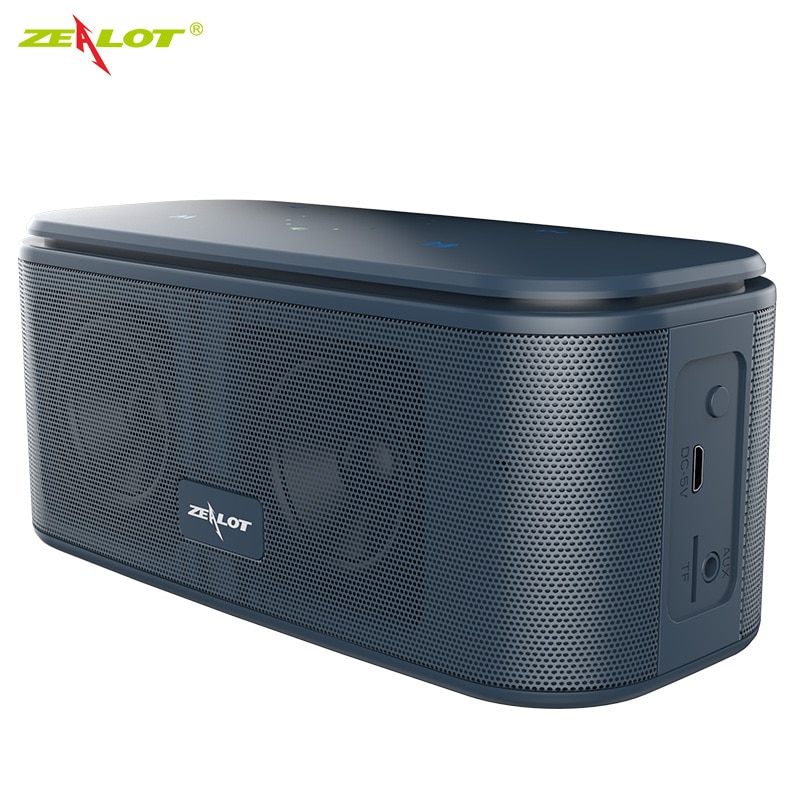 ZEALOT S25 Bluetooth Speaker 3W Portable Speakers Colums Deep Bass Soundbar with IPX6 Waterproof,for Siri,SoundPulse | Fugo Best