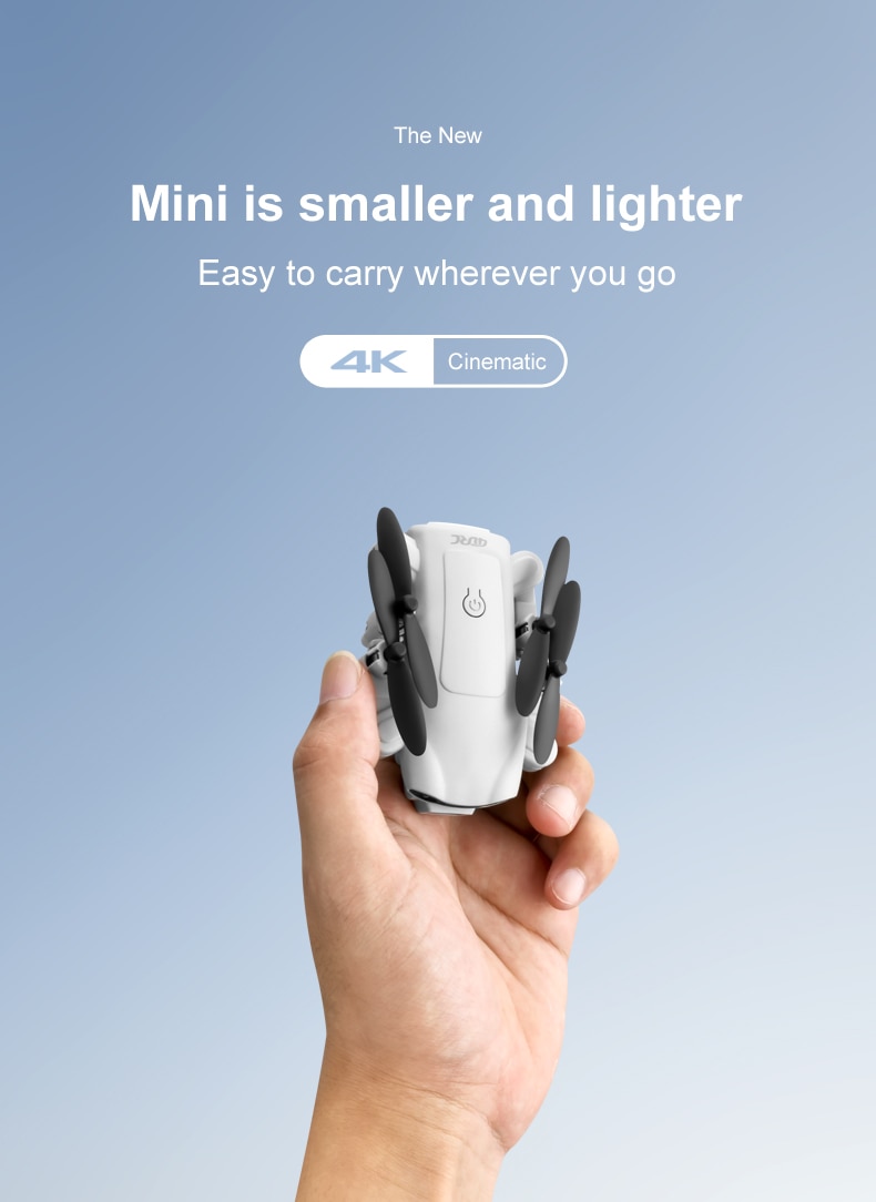 New V9 Mini Drone 4k profession HD Wide Angle Camera 1080P WiFi fpv Drone Dual Camera Height Keep Drones Camera Helicopter Toys | Fugo Best