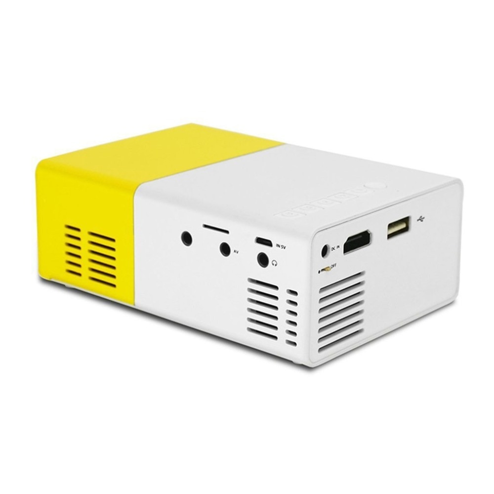 Mini Portable Projector Support HDMI-compatible AV USB HD 1080p Video Media Player LED Mini Projector For Home Theater PC Laptop | Fugo Best