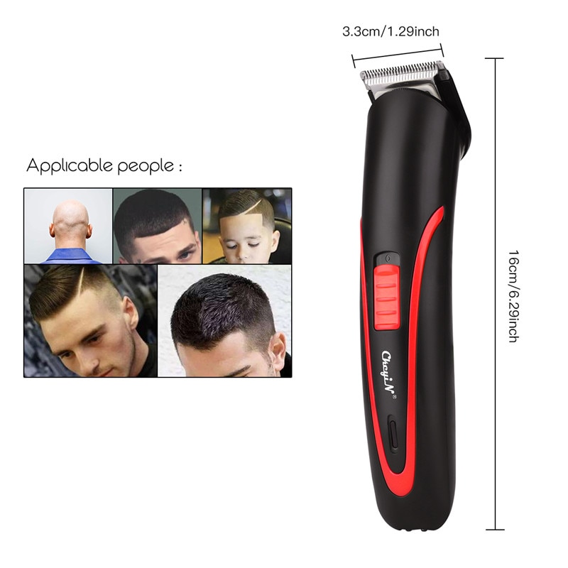 Rechargeable Hair Clipper For Men Shaver Razor Cordless Mini Hair Trimmer Barber Cordless Powerful Carving Haircut Machine | Fugo Best