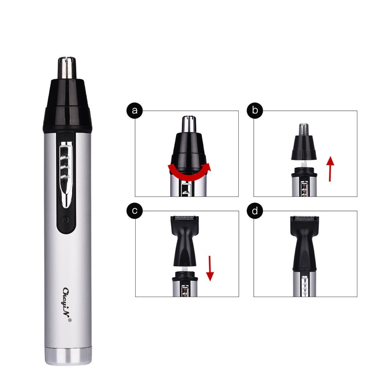 CkeyiN Men Hair Clipper Professional Trimmer Cordless Nose Eyebrow Removal Painless Electric Shaver Machine Beard Razor Mower | Fugo Best