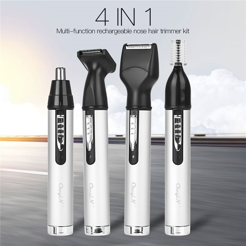 CkeyiN Men Hair Clipper Professional Trimmer Cordless Nose Eyebrow Removal Painless Electric Shaver Machine Beard Razor Mower | Fugo Best