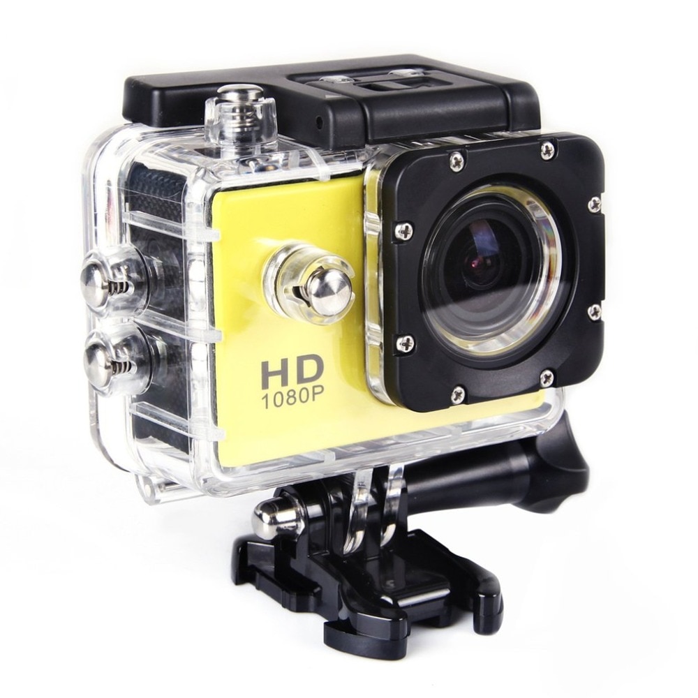 2.0in HD 1080P 24fps Waterproof Digital Action Camera Video Camera CMOS Sensor Wide Angle Lens 1080P Sports Camara Profesional | Fugo Best