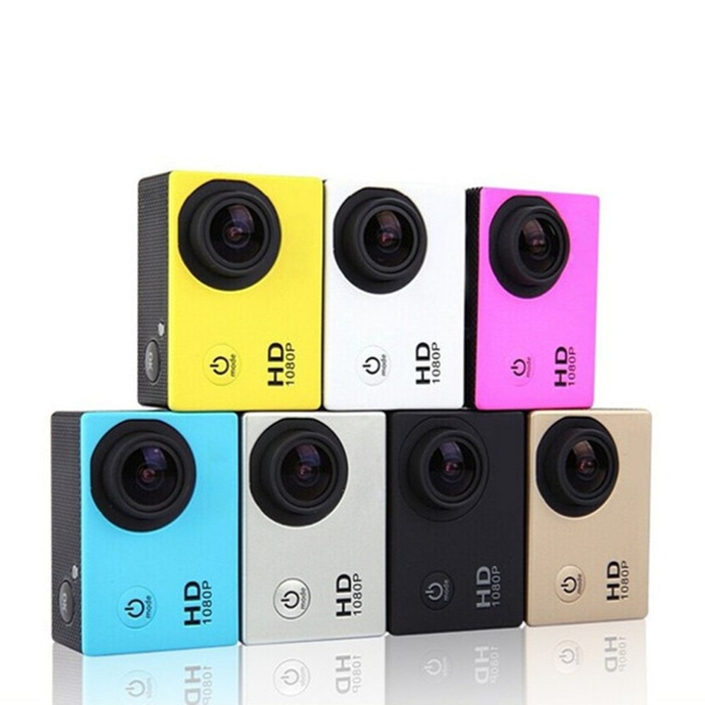 2.0in HD 1080P 24fps Waterproof Digital Action Camera Video Camera CMOS Sensor Wide Angle Lens 1080P Sports Camara Profesional | Fugo Best