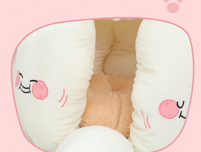 Funny Garlic Cat Bed Mat Soft Warm Pet Cat House Soothing Cat Bed for Dog Cat Sitting Home Puppy Sleeping Plush Nest Cave | Fugo Best