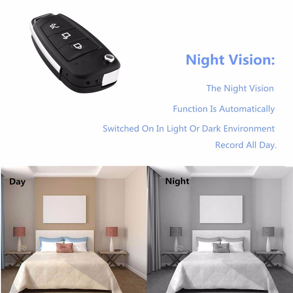 Mini Camera HD Micro Key Video Shooting Security Camera Voice Recorder Surveillance Camera 1080p Protection | Fugo Best