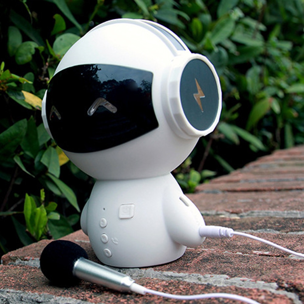 Christmas Gift! Follow US GET MORE DISCOUNT!Creativity Mini Intelligent Robot Bluetooth Speaker Bass Portable Bluetooth speakers | Fugo Best
