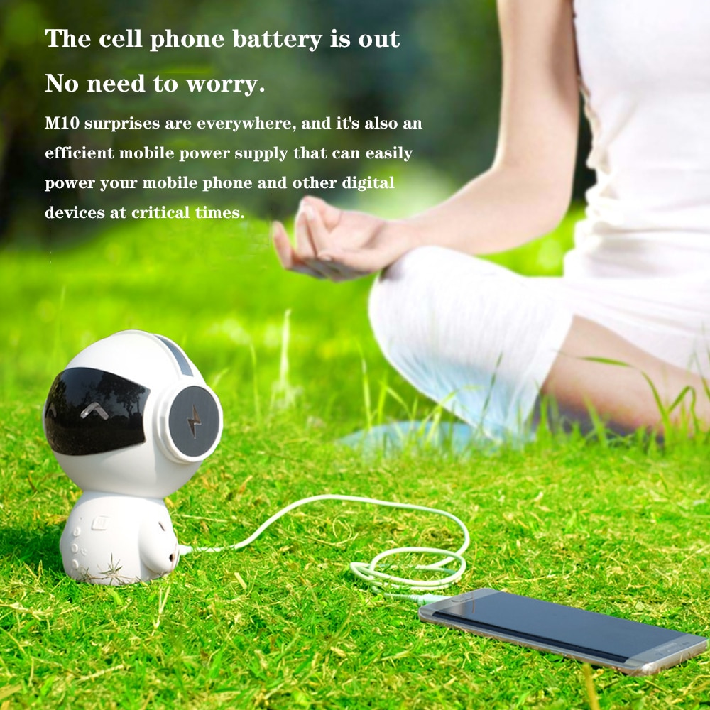 Christmas Gift! Follow US GET MORE DISCOUNT!Creativity Mini Intelligent Robot Bluetooth Speaker Bass Portable Bluetooth speakers | Fugo Best