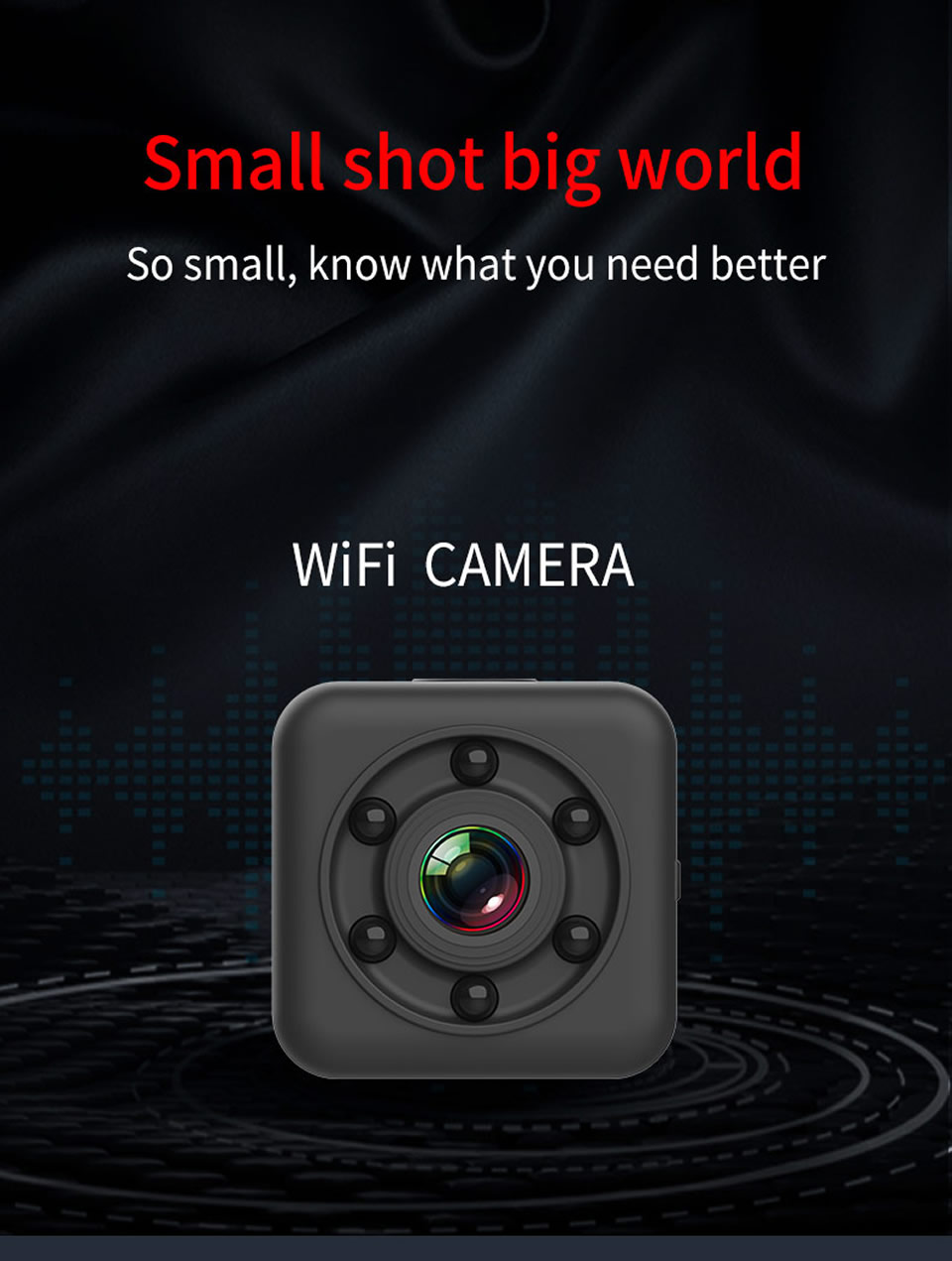 Wsdcam SQ29 IP Camera HD WIFI Small Mini Camera Cam Video Sensor Night Vision Waterproof Shell Camcorder Micro Camera DVR Motion | Fugo Best