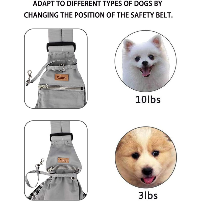 CUBY dog accessories Dog cage summer sling dog carrier bag with pockets animals outside traveling accessories Dog transporter | Fugo Best