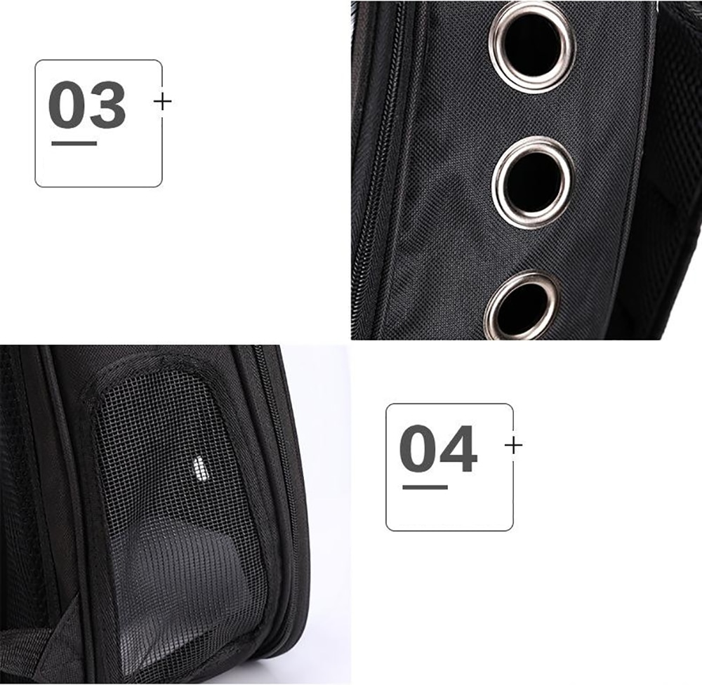 Carrier for Cat Bag Cats Backpack Carrier Cat Pet Products Transport Carrying Bag for Cats Outdoor Traveling Backpack Window | Fugo Best
