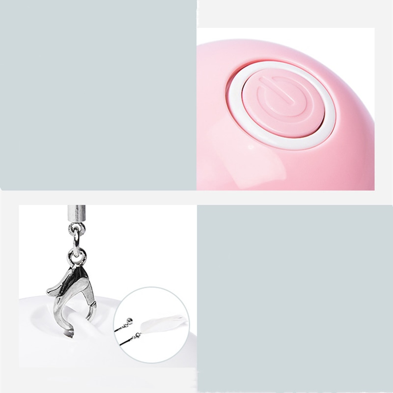 Funny Colorful Electric LED Cat Toy Self Rotating Rolling Flash Ball Rechargeable Cat Kitten Ball Dog Playing Pet Products | Fugo Best