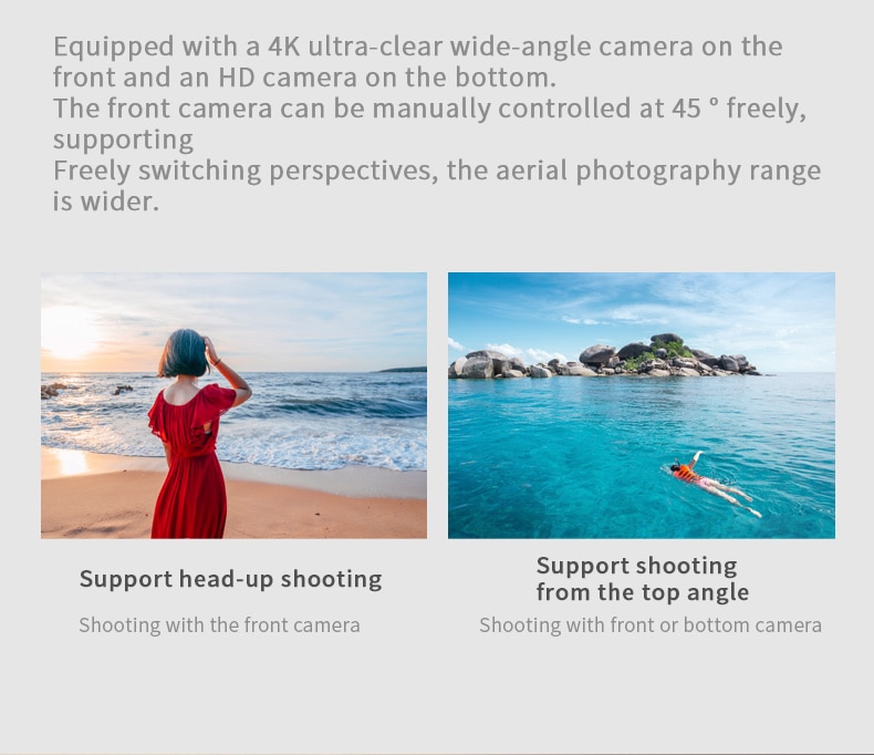 2021 NEW Drone 4k profession HD Wide Angle Camera 1080P WiFi Fpv Drone Dual Camera Height Keep Drones Camera Helicopter Toys | Fugo Best