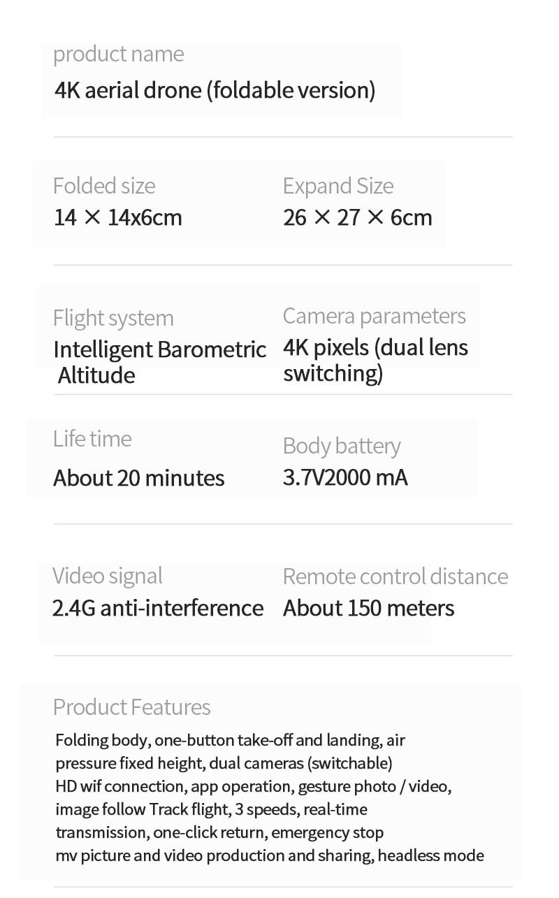 2021 NEW Drone 4k profession HD Wide Angle Camera 1080P WiFi Fpv Drone Dual Camera Height Keep Drones Camera Helicopter Toys | Fugo Best