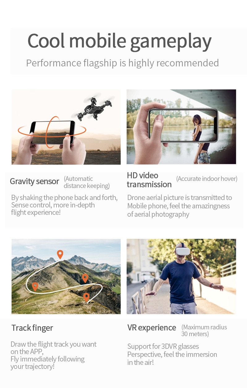 2021 NEW Drone 4k profession HD Wide Angle Camera 1080P WiFi Fpv Drone Dual Camera Height Keep Drones Camera Helicopter Toys | Fugo Best