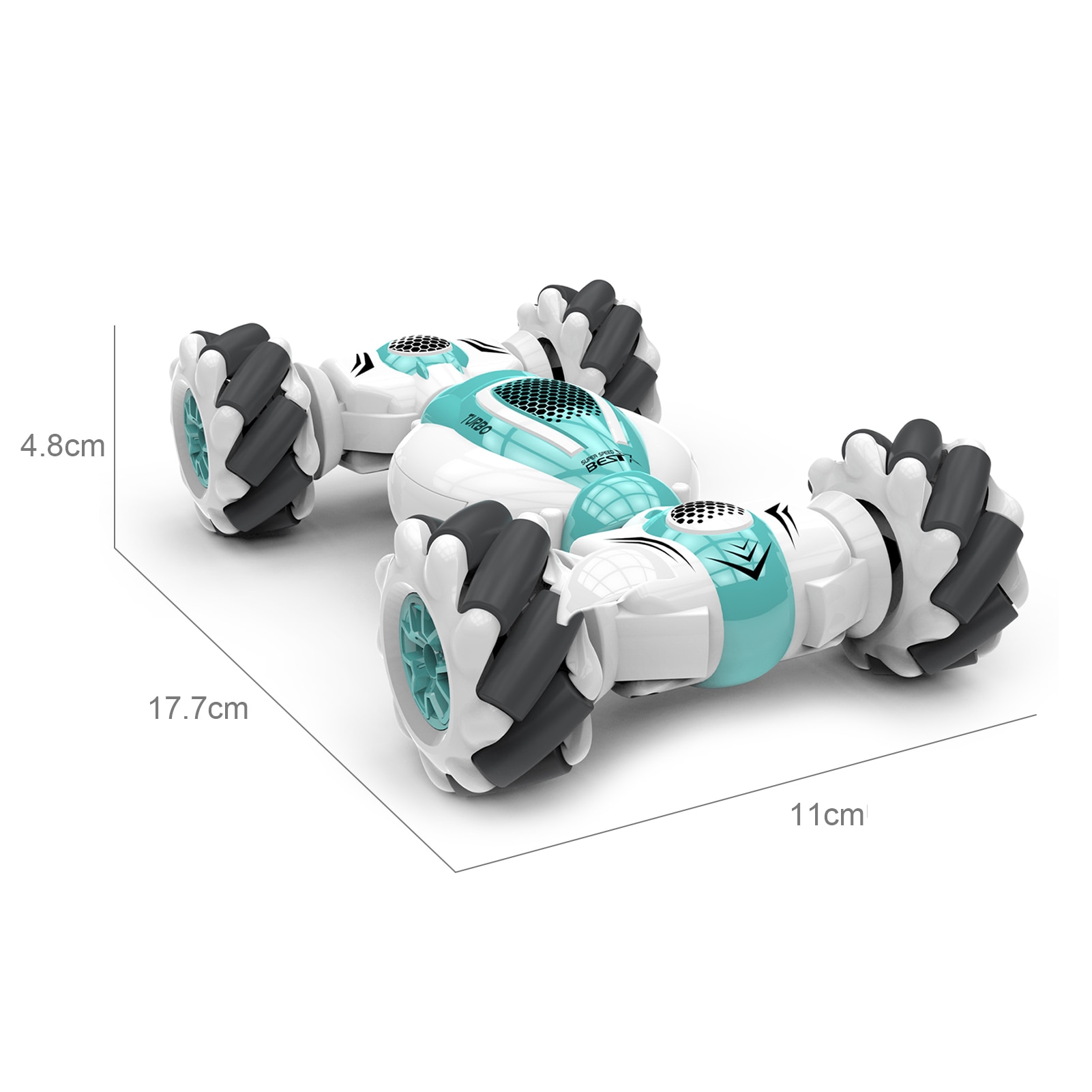 Mini 2.4GHz 4WD RC Stunt Car Remote Control Watch Gesture Sensor Electric Toy RC Drift Car Rotation For Kids Boys Birthday Gift | Fugo Best