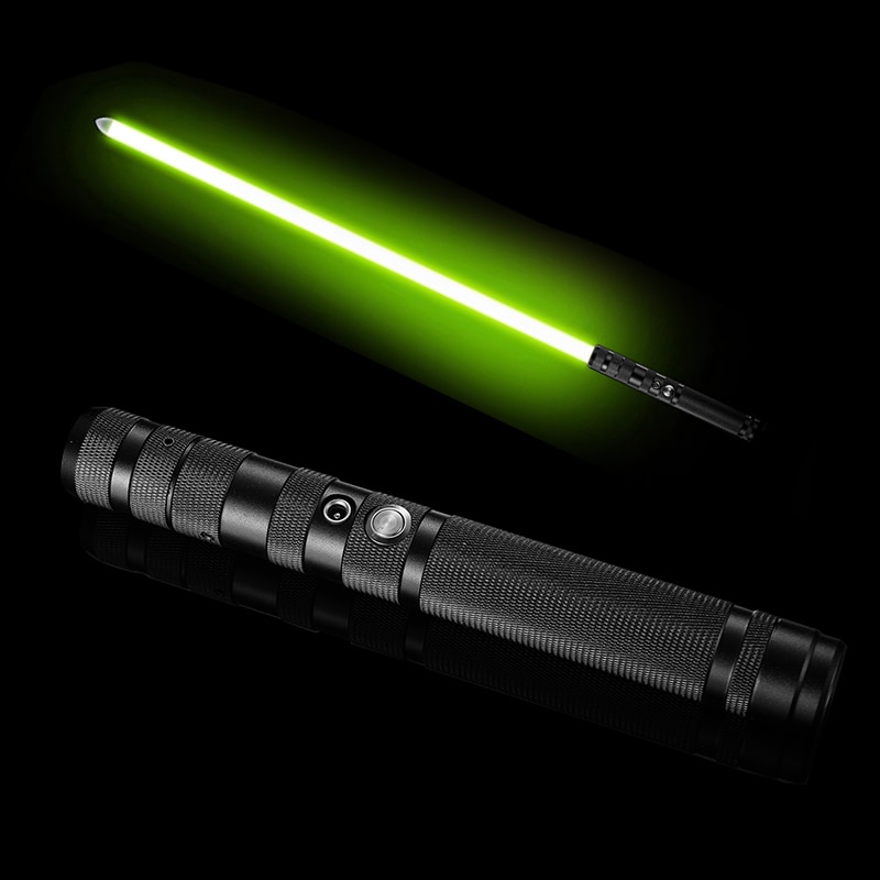 Metal Handle RGB Cosplay Double-edged Lightsaber Laser Sword 7 Colors Change LED Switchable Sound And Light For Boys Girls Gift | Fugo Best
