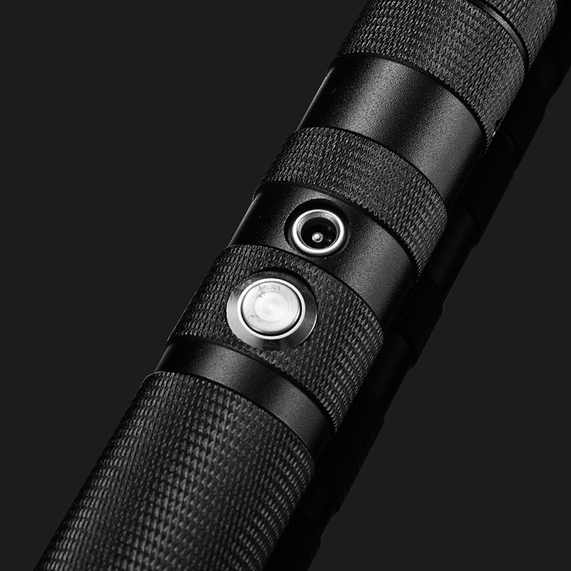 Metal Handle RGB Cosplay Double-edged Lightsaber Laser Sword 7 Colors Change LED Switchable Sound And Light For Boys Girls Gift | Fugo Best