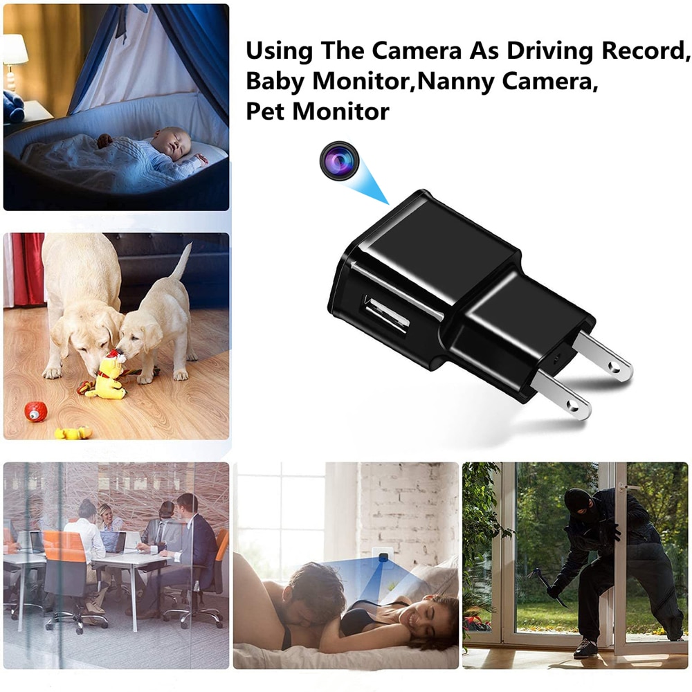 Surveillance 1080P Wifi Plug Mini Cameras USB Audio Micro Camcorders Wireless Video Recorder Night Vision Security Cam Hidden TF | Fugo Best