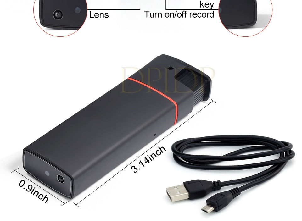 1080P Full HD Mini Camcorder Night Lighter Camera Outdoor Security Mini Camera Ultra-compact DV Surveillance Vision Portable Cam | Fugo Best