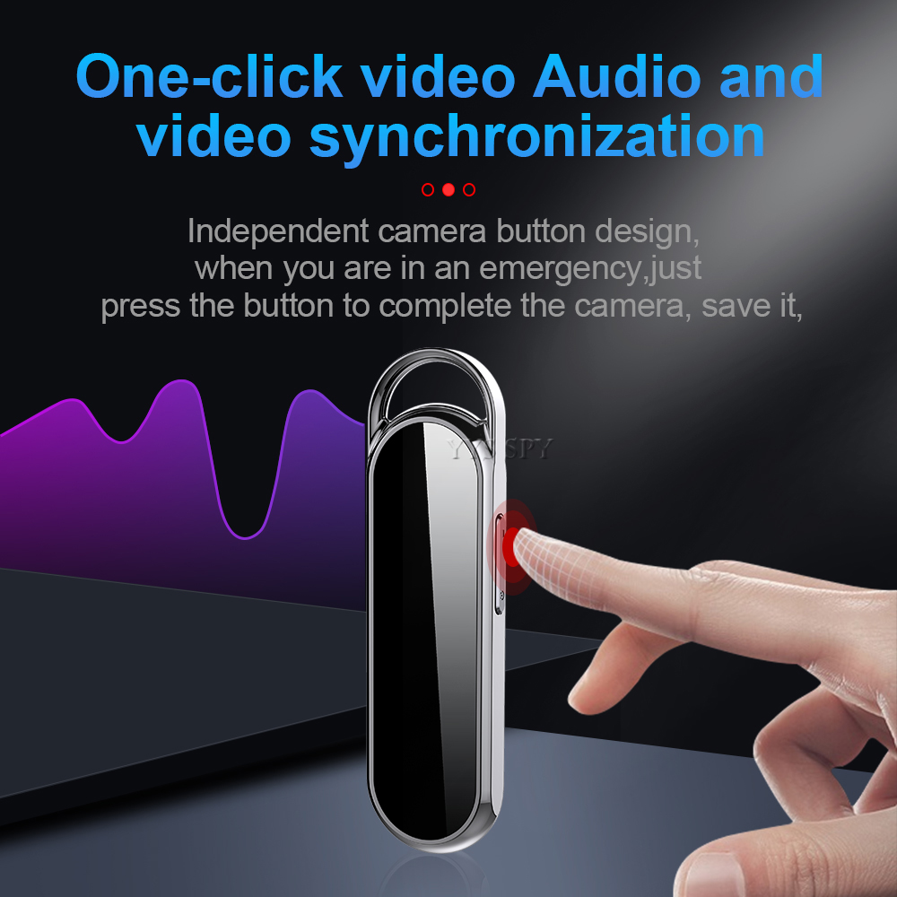 Mini Camera 1080P HD Portable Digital Video Voice Recorder Internal U Disk Storage Up To 256GB Micro Cam Small Body Camcorder | Fugo Best