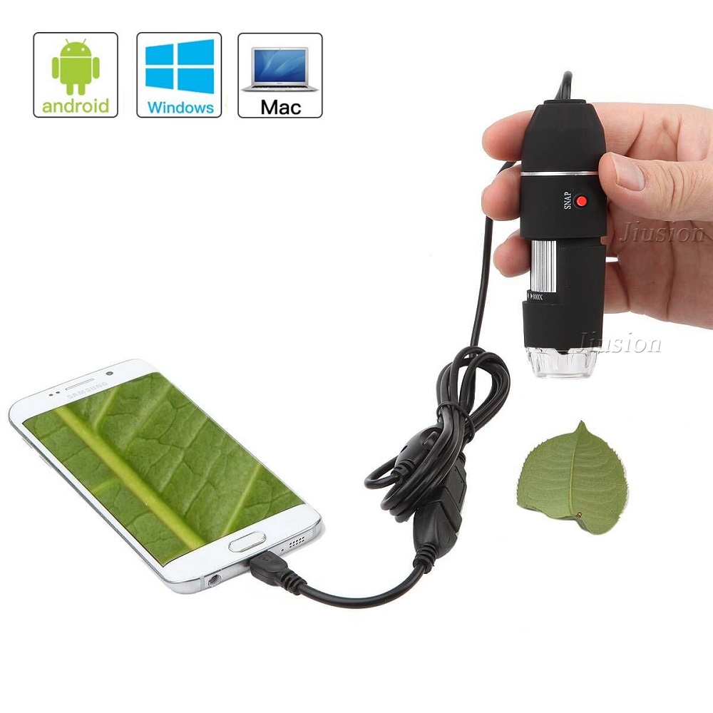40X-1000X Magnifier 8 LED Microscope Digital Mini Camera Handheld USB Video Endoscope Micro Cam School Numerique Electronique | Fugo Best
