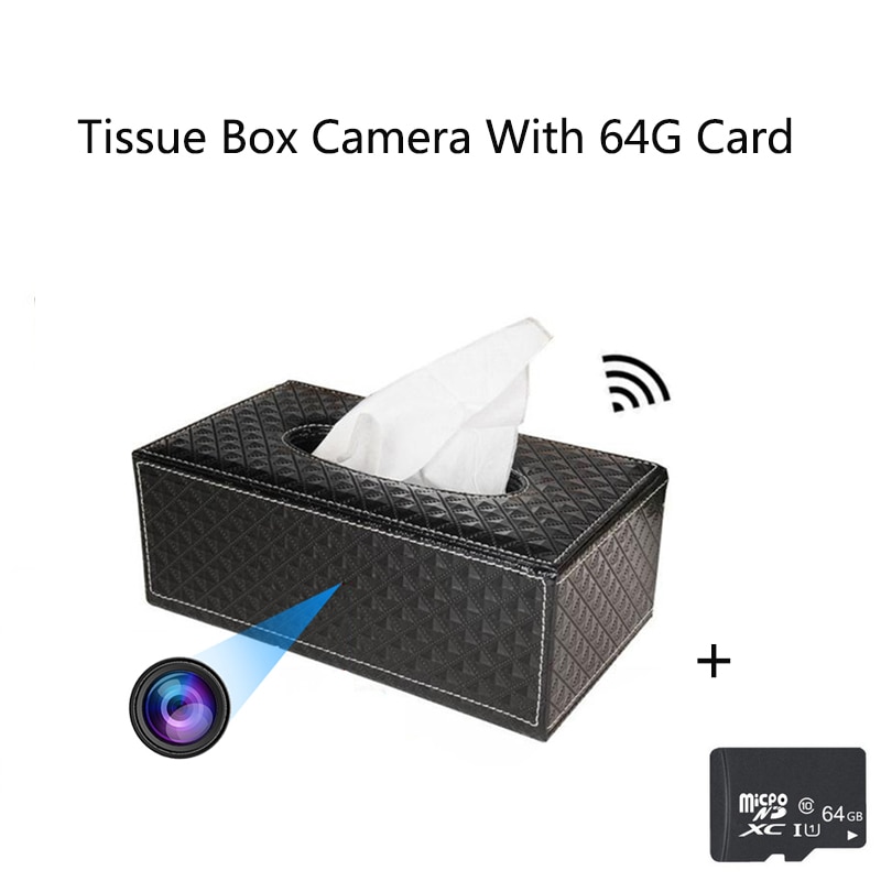 1080P HD PU Leather Tissue Box Wifi Camera Home Security Surveillance Camera Motion Detection Baby Monitor Romote Monitoring | Fugo Best