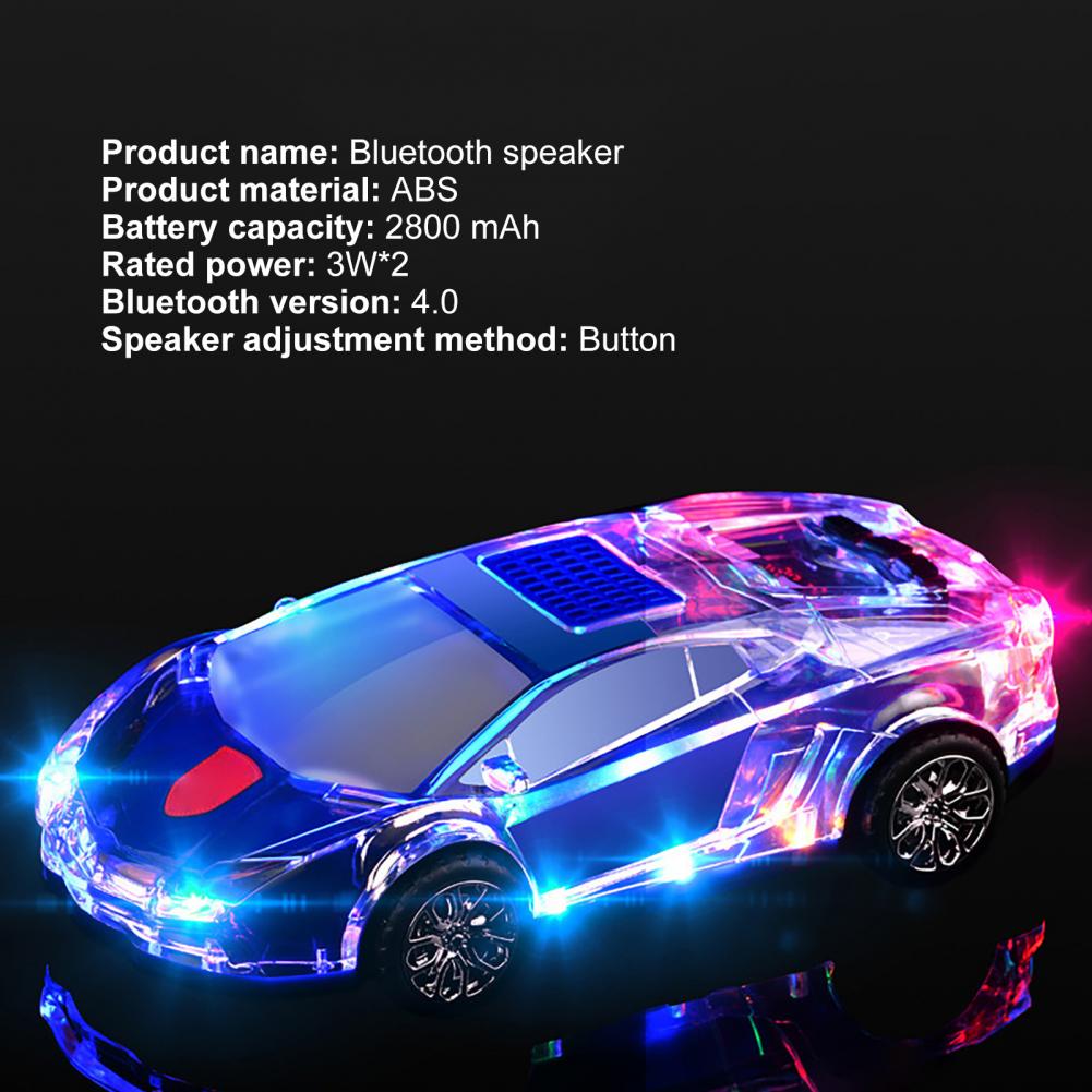 Car Shape Wireless Speaker Bluetooth-compatible 4.0 Sound Box Loudspeaker Radio 3D Surround Wireless Speaker for music player | Fugo Best