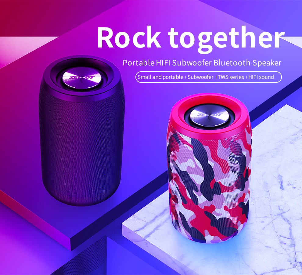 ZEALOT S51 Bluetooth Wireless Computer Speakers Column Large Music Center Radio Subwoofer Portable Outdoor Powerful Loudspeakers | Fugo Best