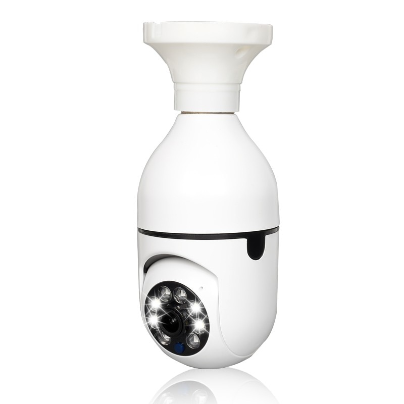 Bulb Cam E27 Surveillance Camera 5G WiFi Camera Night Vision Automatic Human Tracking For Home Security Protection CCTV Cam | Fugo Best