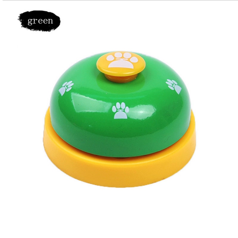 6 Color Bell Ringer Training Dog Supplies Vocal Footprints Paw Prints Cat Toys Pets Ring The Button | Fugo Best