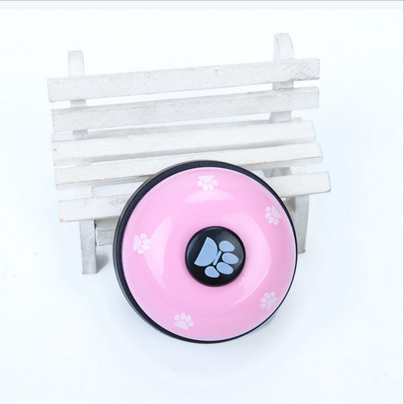 6 Color Bell Ringer Training Dog Supplies Vocal Footprints Paw Prints Cat Toys Pets Ring The Button | Fugo Best